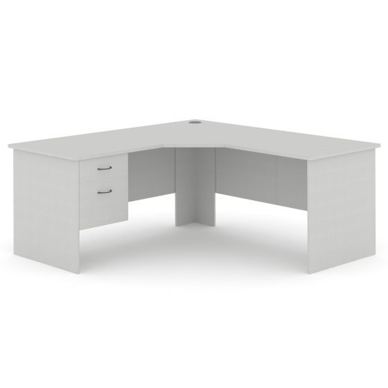 corner desk with hutch