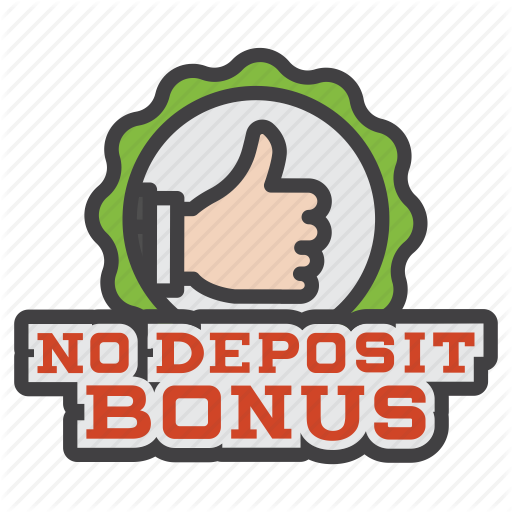 Bonus, no, deposit, no deposit bonus, sign, casino icon
